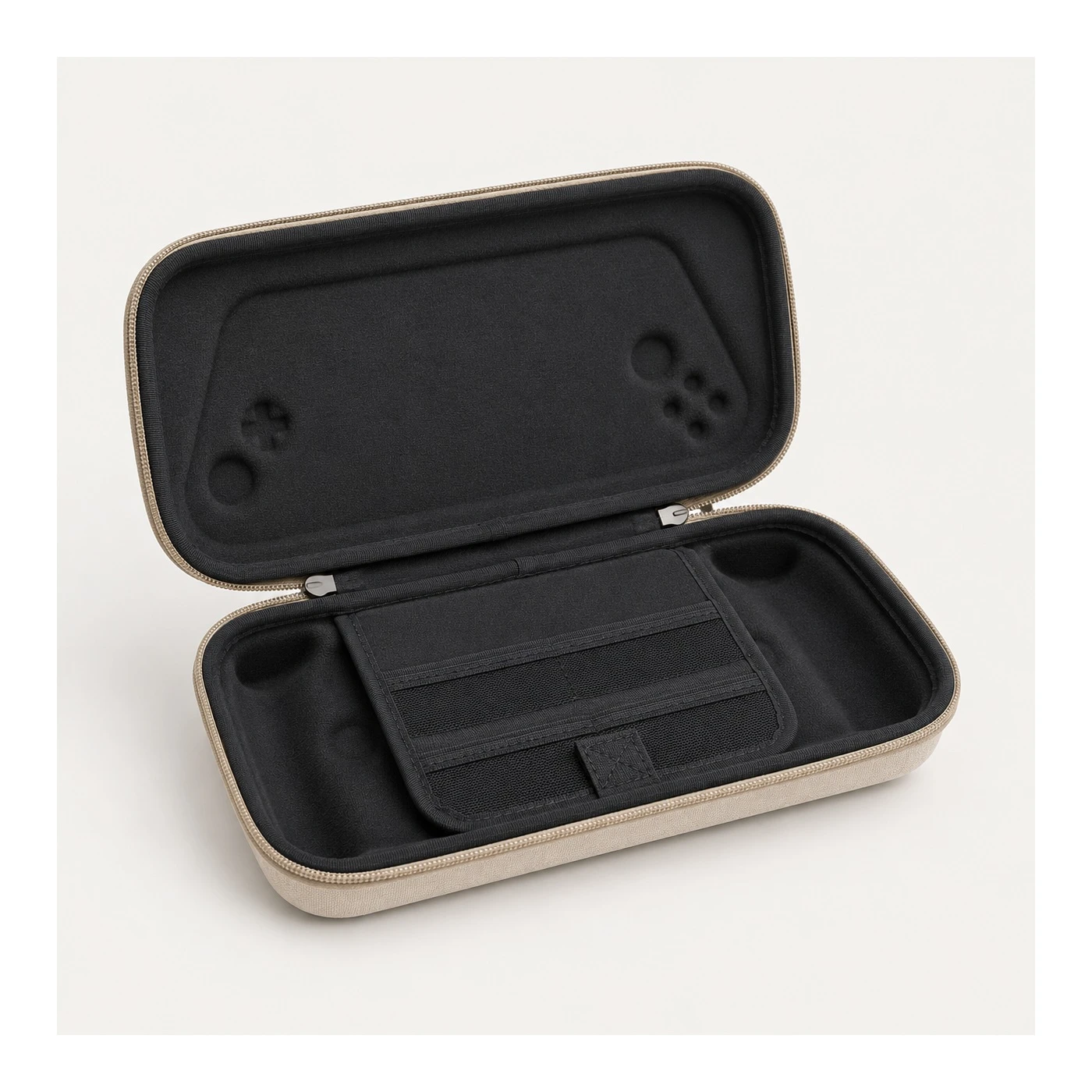 switch case open beige